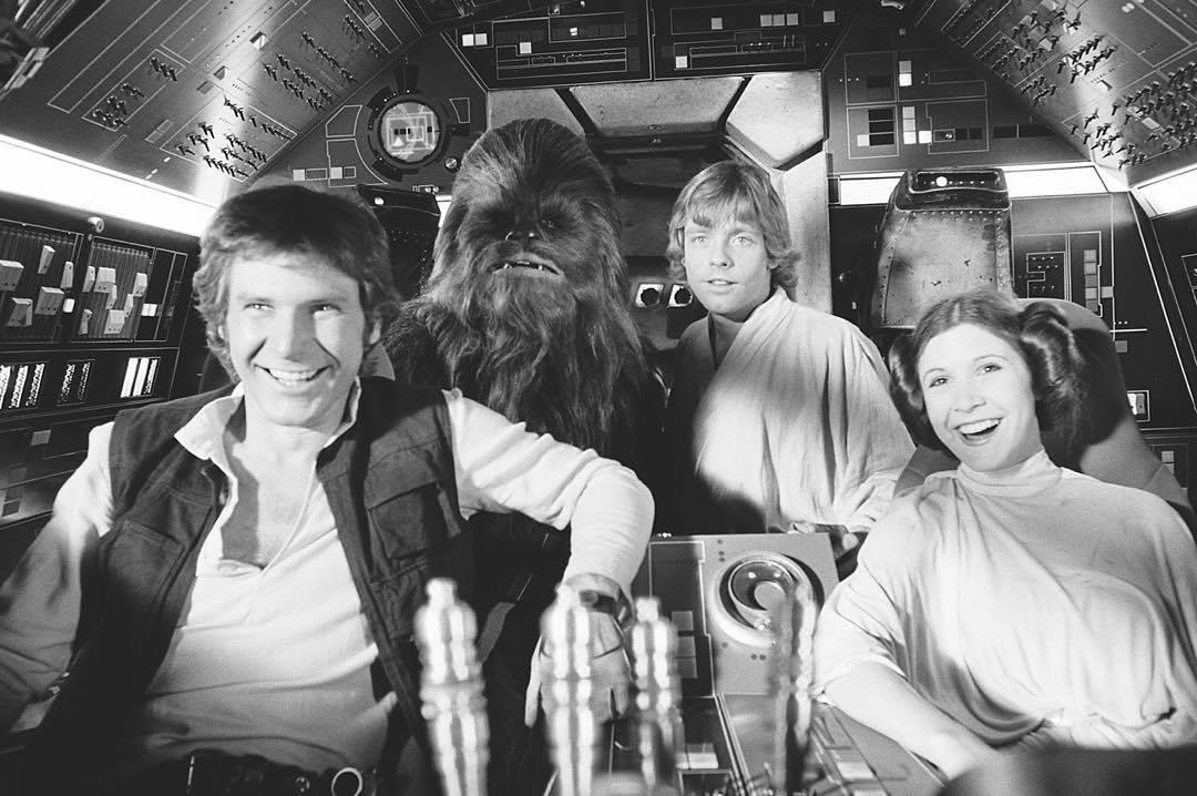 On the Milennium Falcon set