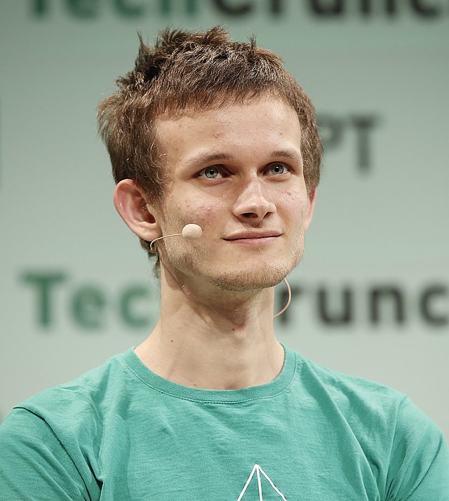 Vitalik Buterin at TechCrunch Disrupt