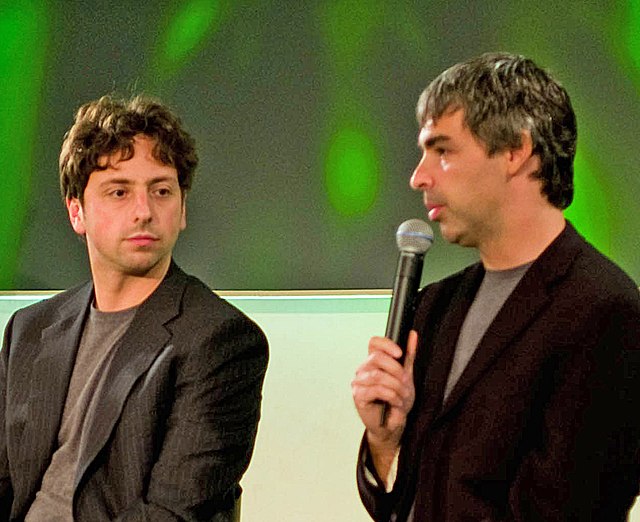 Larry Page and Sergey Brin