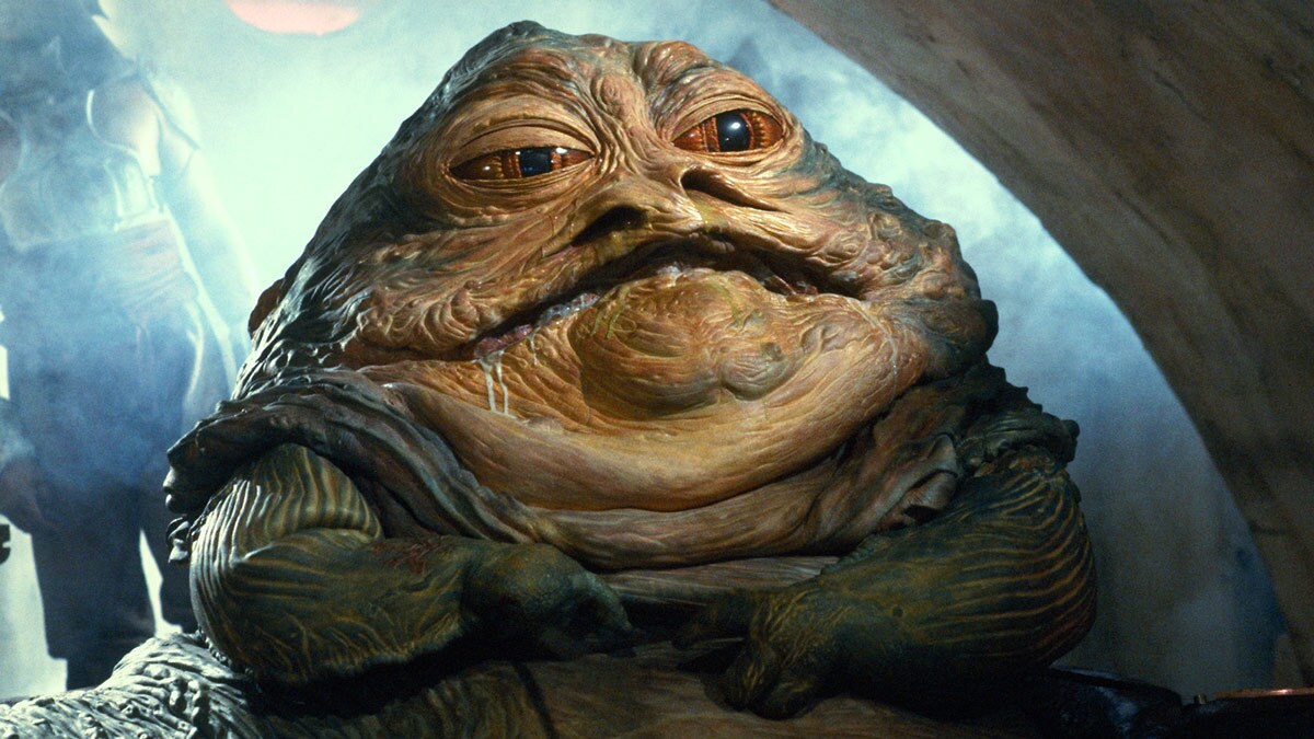 Jabba the Hutt puppet · Five operators 